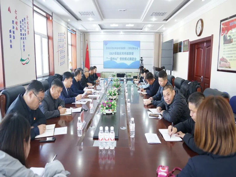 工作落实年 | 省水利水电集团k8凯发召开ERP系统应用再部署暨“一委四心”管控模